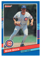 Mark Grace - Chicago Cubs (MLB Baseball Card) 1991 Donruss # 199 Mint