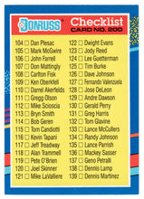 Load image into Gallery viewer, Checklist # 3 (# 104 - # 179) (MLB Baseball Card) 1991 Donruss # 200 Mint
