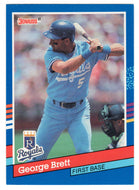George Brett - Kansas City Royals (MLB Baseball Card) 1991 Donruss # 201 Mint