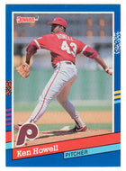 Ken Howell - Philadelphia Phillies (MLB Baseball Card) 1991 Donruss # 204 Mint