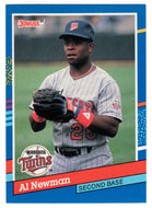 Al Newman - Minnesota Twins (MLB Baseball Card) 1991 Donruss # 208 Mint