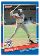 Manny Lee - Toronto Blue Jays (MLB Baseball Card) 1991 Donruss # 211 Mint