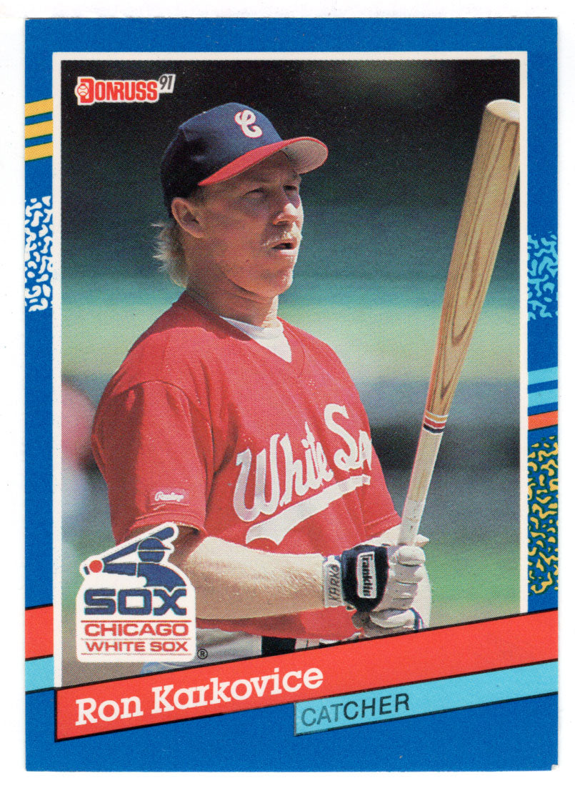 Ron Karkovice - Chicago White Sox (MLB Baseball Card) 1991 Donruss # 220 Mint