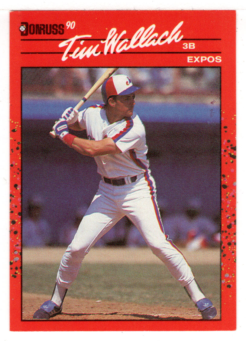 Tim Wallach - Montreal Expos (MLB Baseball Card) 1990 Donruss # 220 Mint
