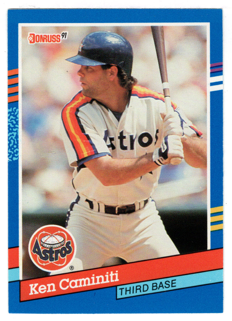 Ken Caminiti - Houston Astros (MLB Baseball Card) 1991 Donruss # 221 Mint