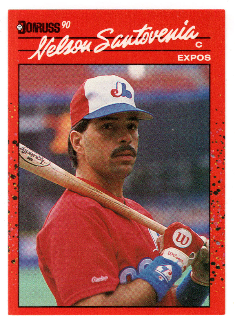 Nelson Santovenia - Montreal Expos (MLB Baseball Card) 1990 Donruss # 224 Mint