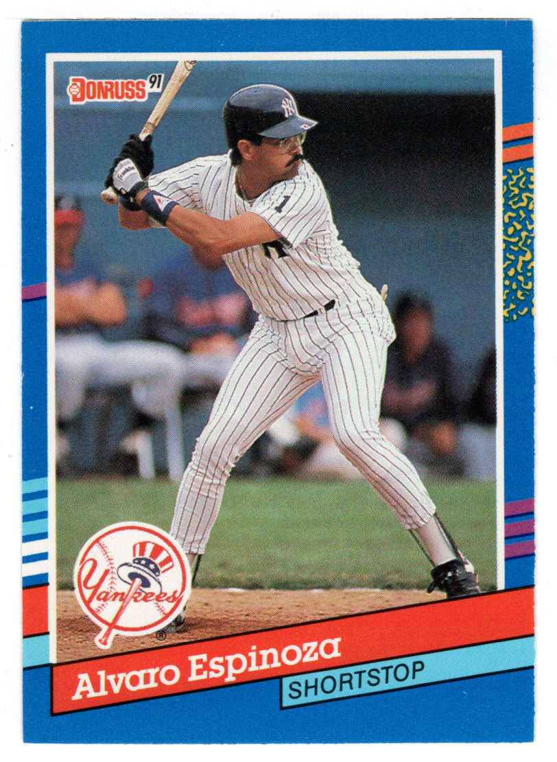 Alvaro Espinoza - New York Yankees (MLB Baseball Card) 1991 Donruss # 226 Mint