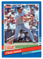 Chris James - Cleveland Indians (MLB Baseball Card) 1991 Donruss # 227 Mint