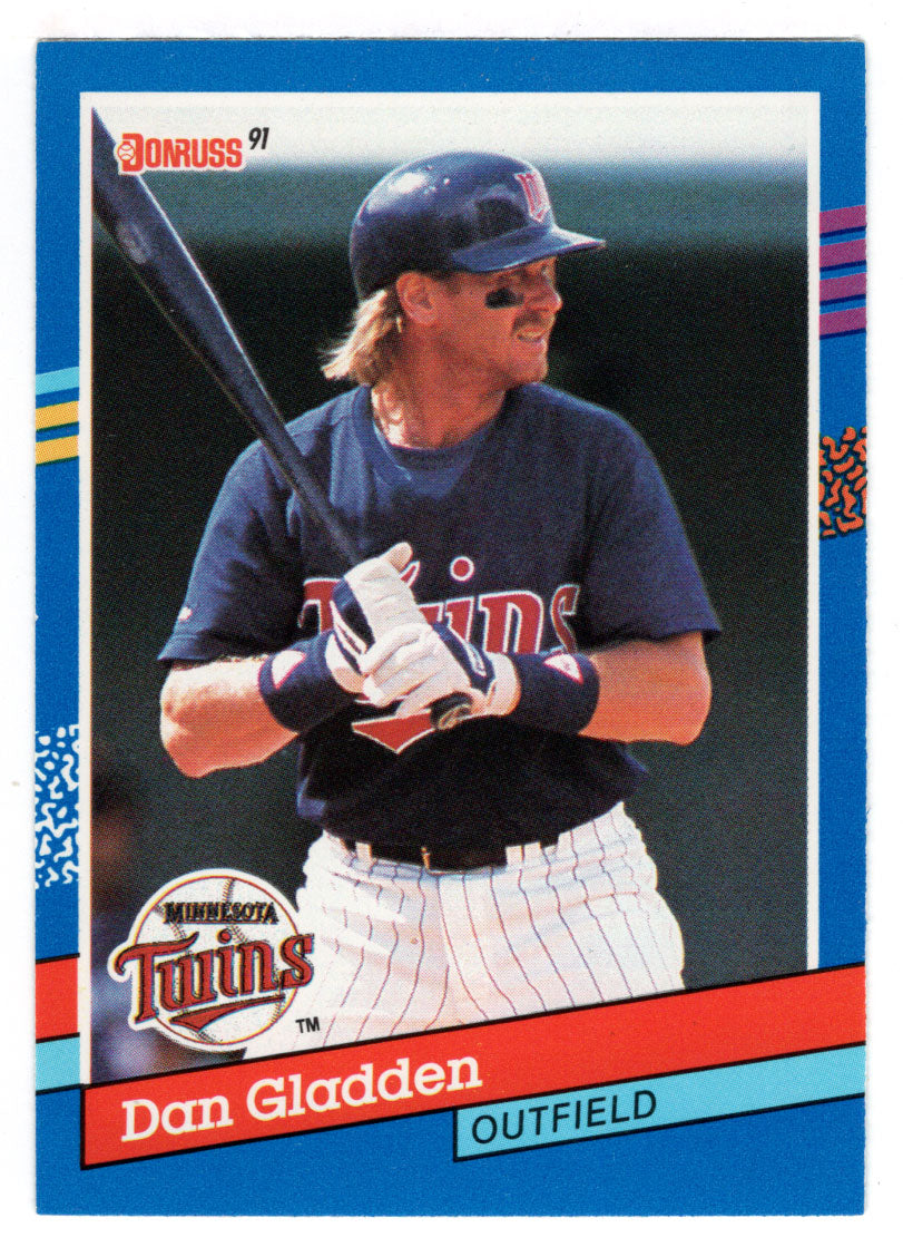 Dan Gladden - Minnesota Twins (MLB Baseball Card) 1991 Donruss # 228 Mint