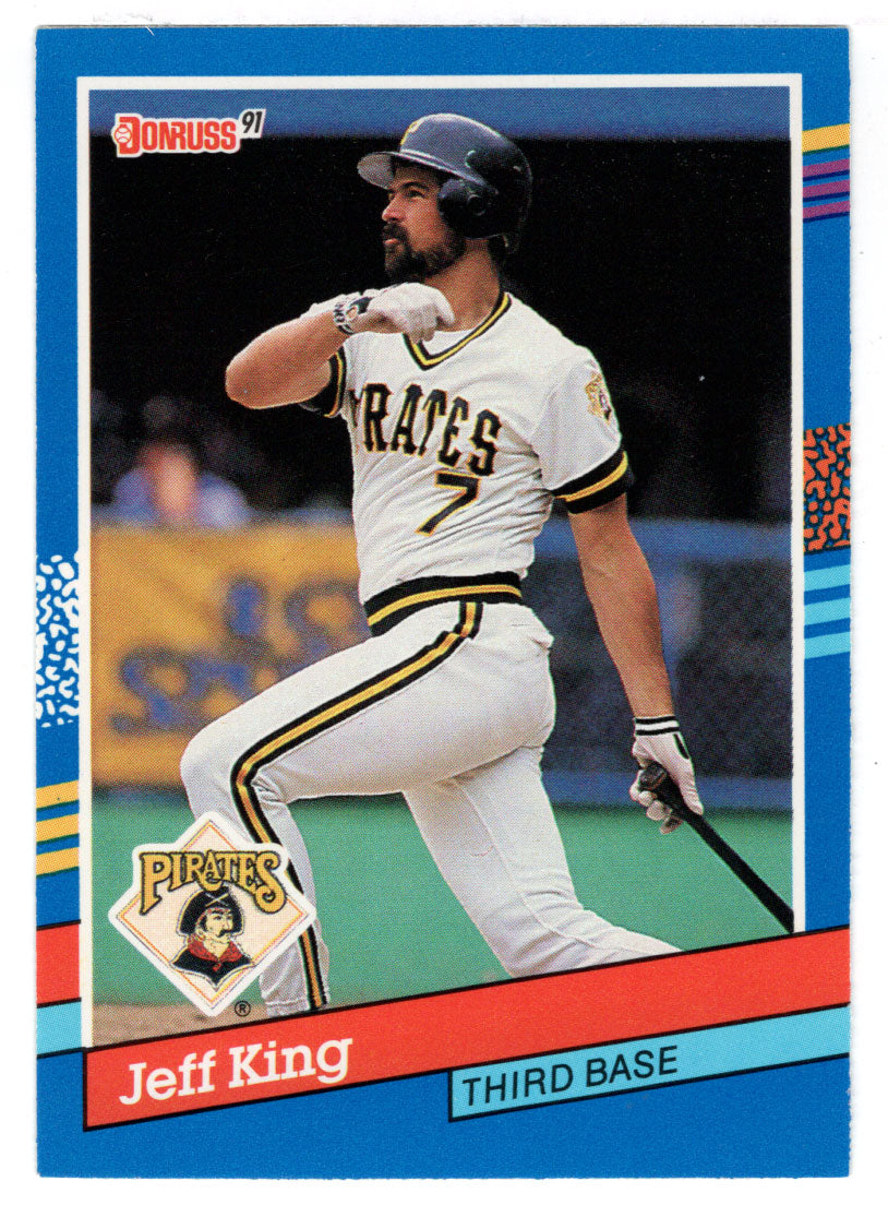 Jeff King - Pittsburgh Pirates (MLB Baseball Card) 1991 Donruss # 233 Mint