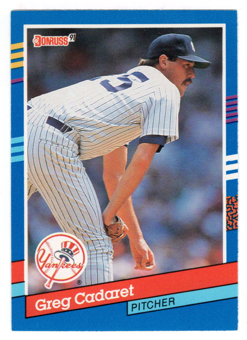 Greg Cadaret - New York Yankees (MLB Baseball Card) 1991 Donruss # 236 Mint