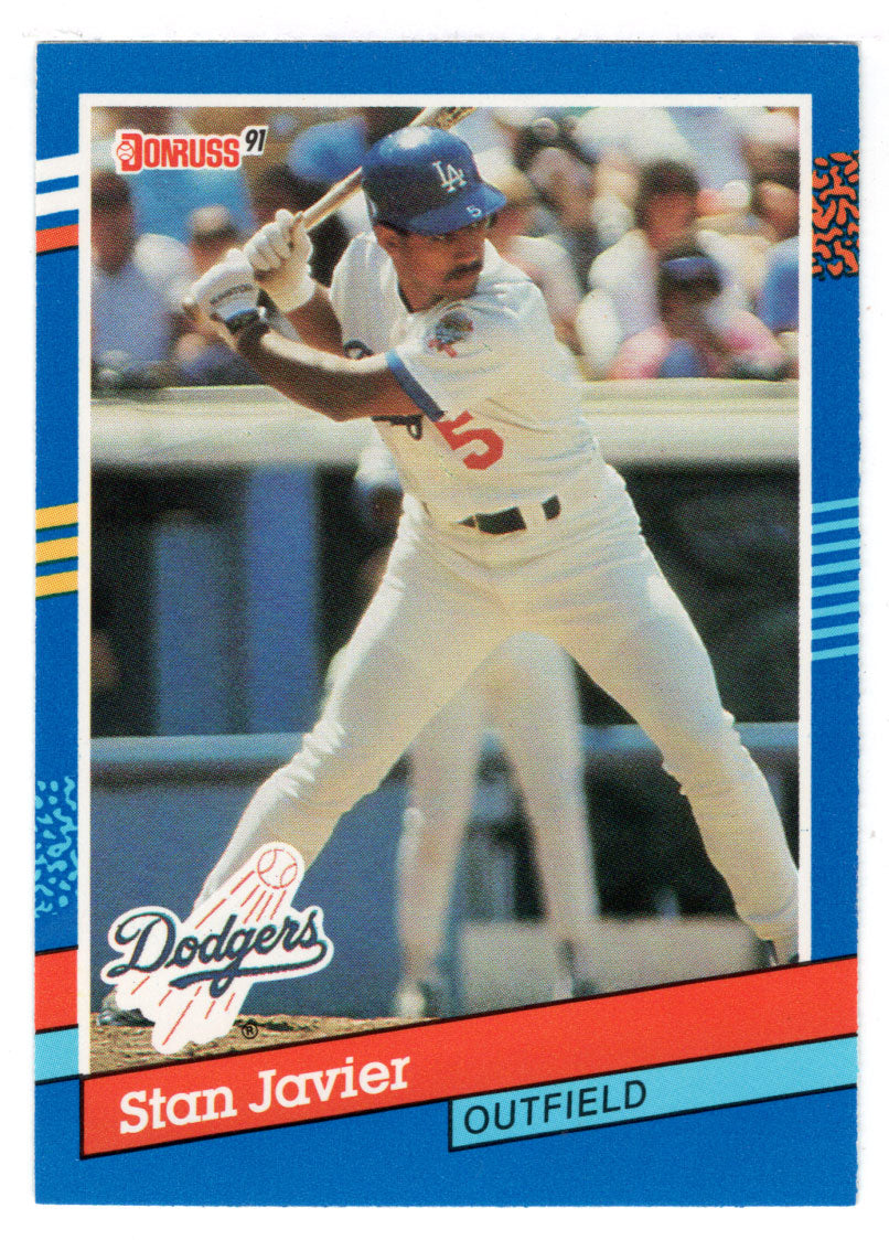 Stan Javier - Los Angeles Dodgers (MLB Baseball Card) 1991 Donruss # 239 Mint