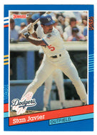 Stan Javier - Los Angeles Dodgers (MLB Baseball Card) 1991 Donruss # 239 Mint
