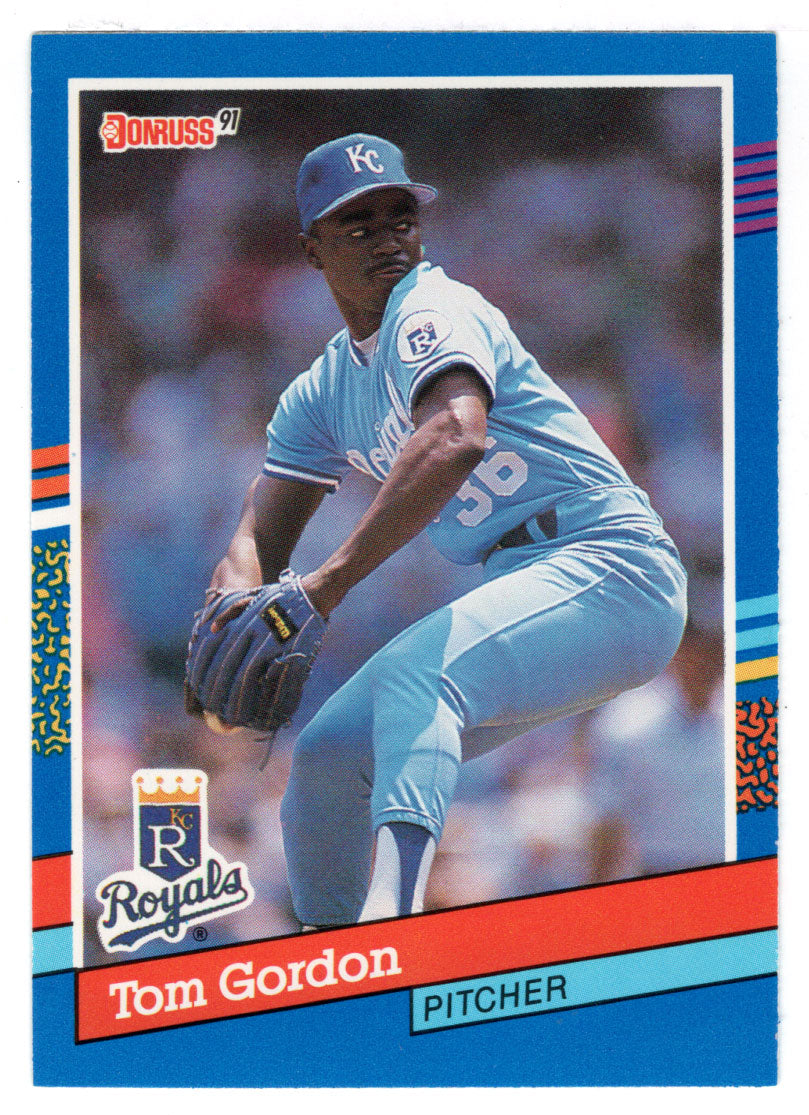 Tom Gordon - Kansas City Royals (MLB Baseball Card) 1991 Donruss # 242 Mint