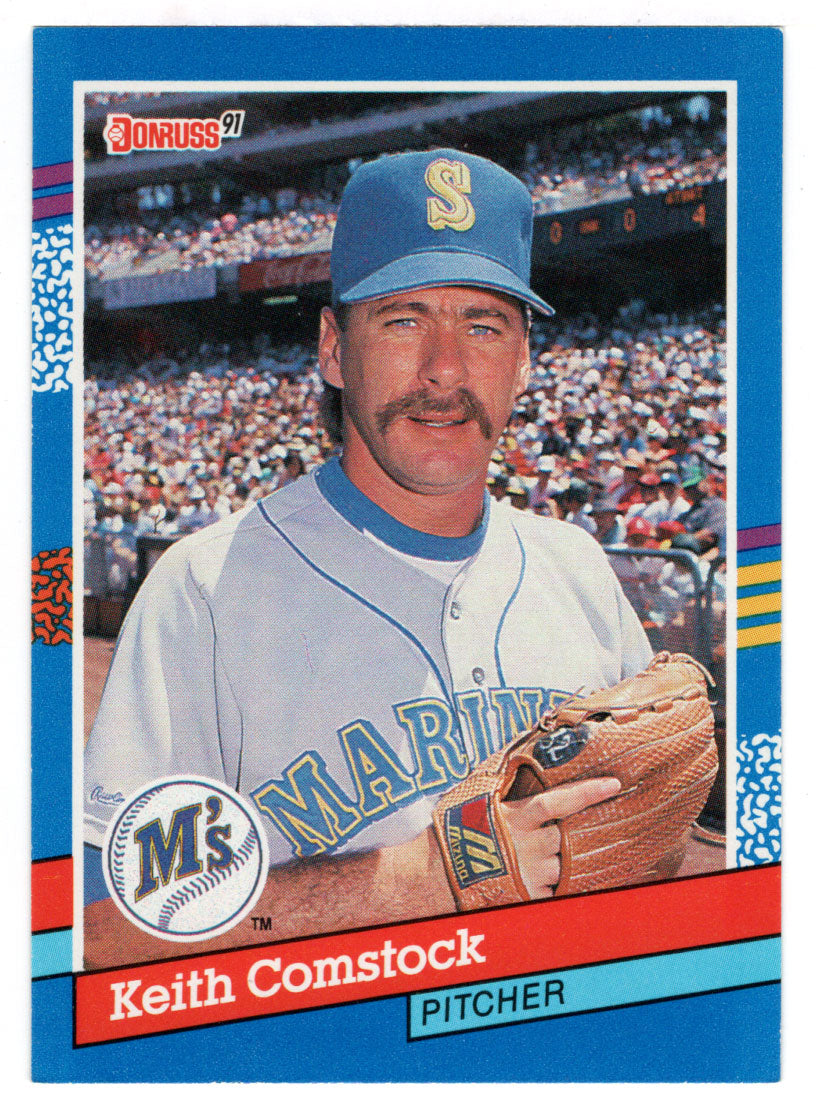 Keith Comstock - Seattle Mariners (MLB Baseball Card) 1991 Donruss # 246 Mint