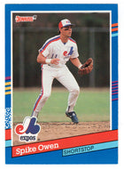 Spike Owen - Montreal Expos (MLB Baseball Card) 1991 Donruss # 251 Mint