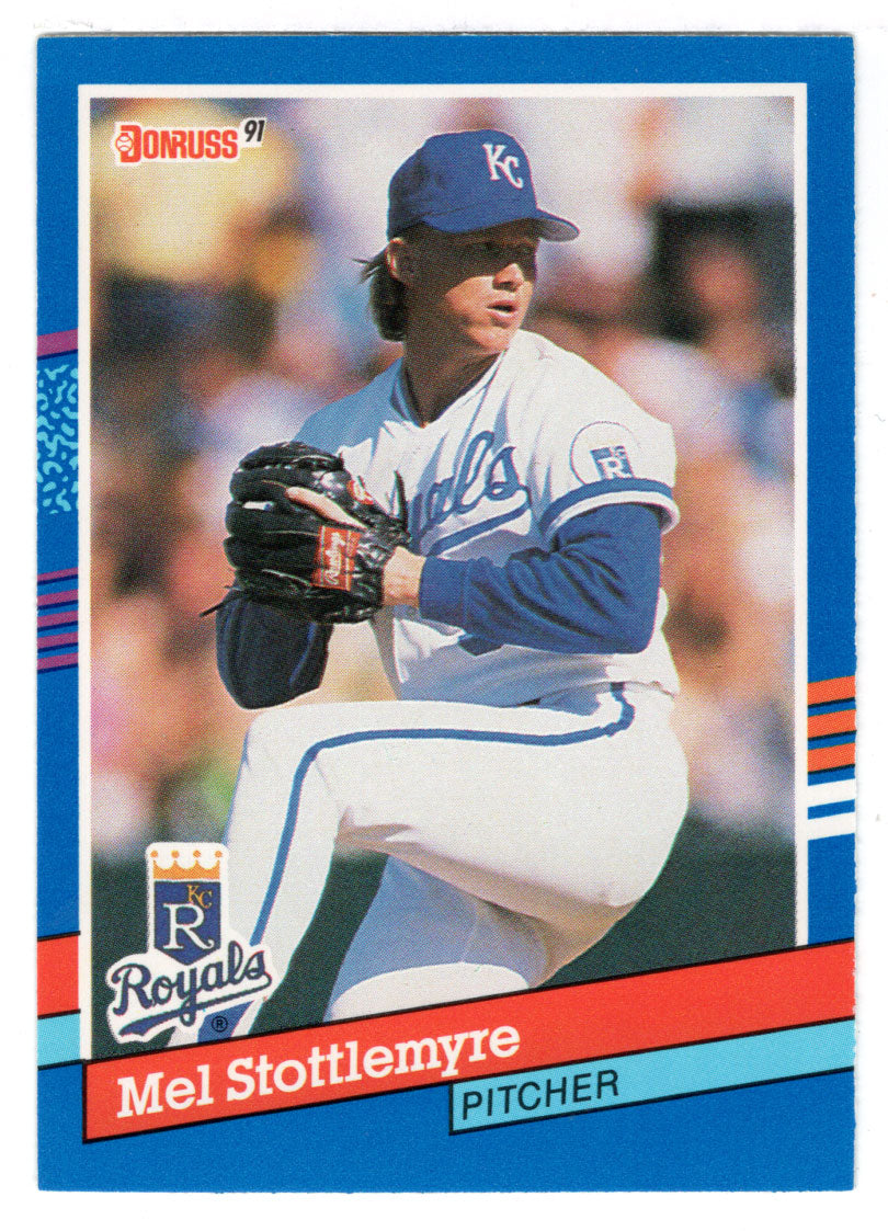 Mel Stottlemyre Jr. - Kansas City Royals (MLB Baseball Card) 1991 Donruss # 257 Mint