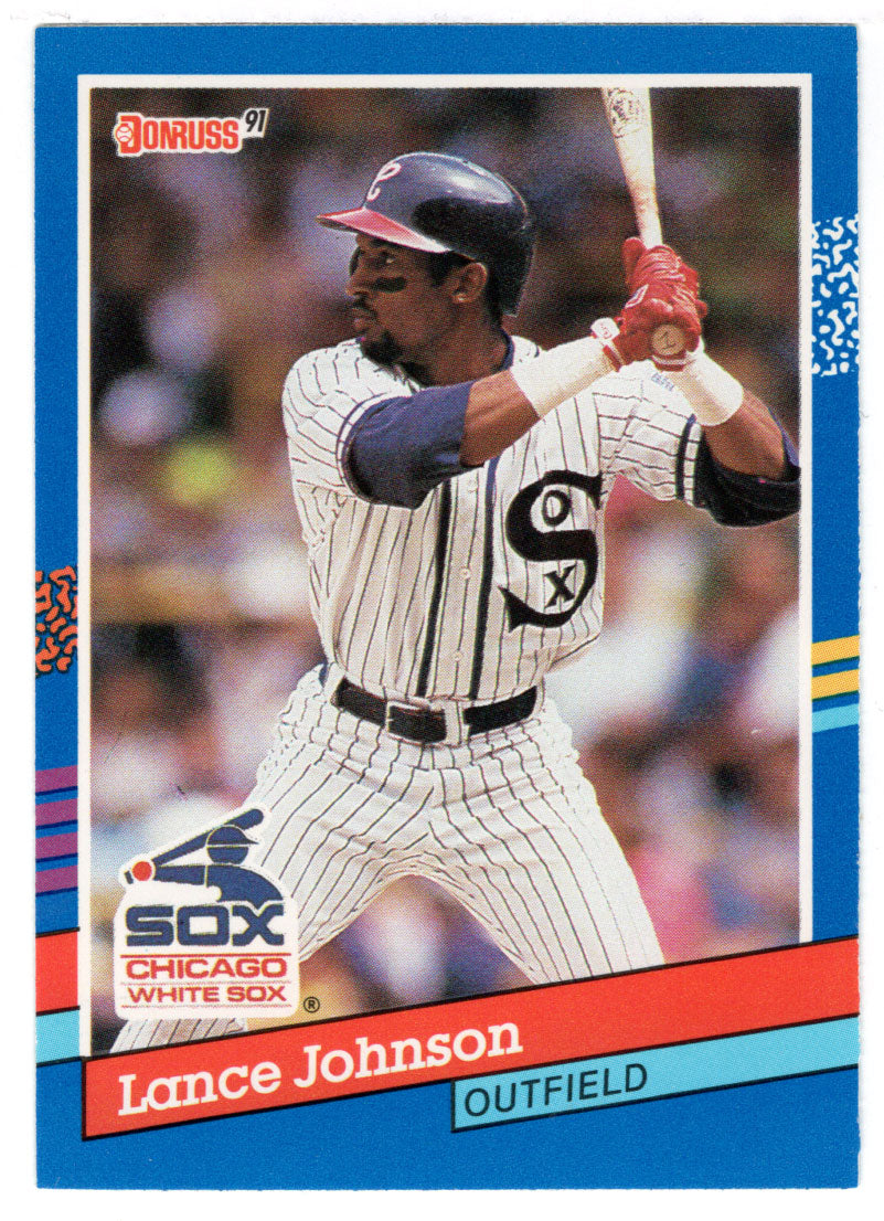 Lance Johnson - Chicago White Sox (MLB Baseball Card) 1991 Donruss # 259 Mint
