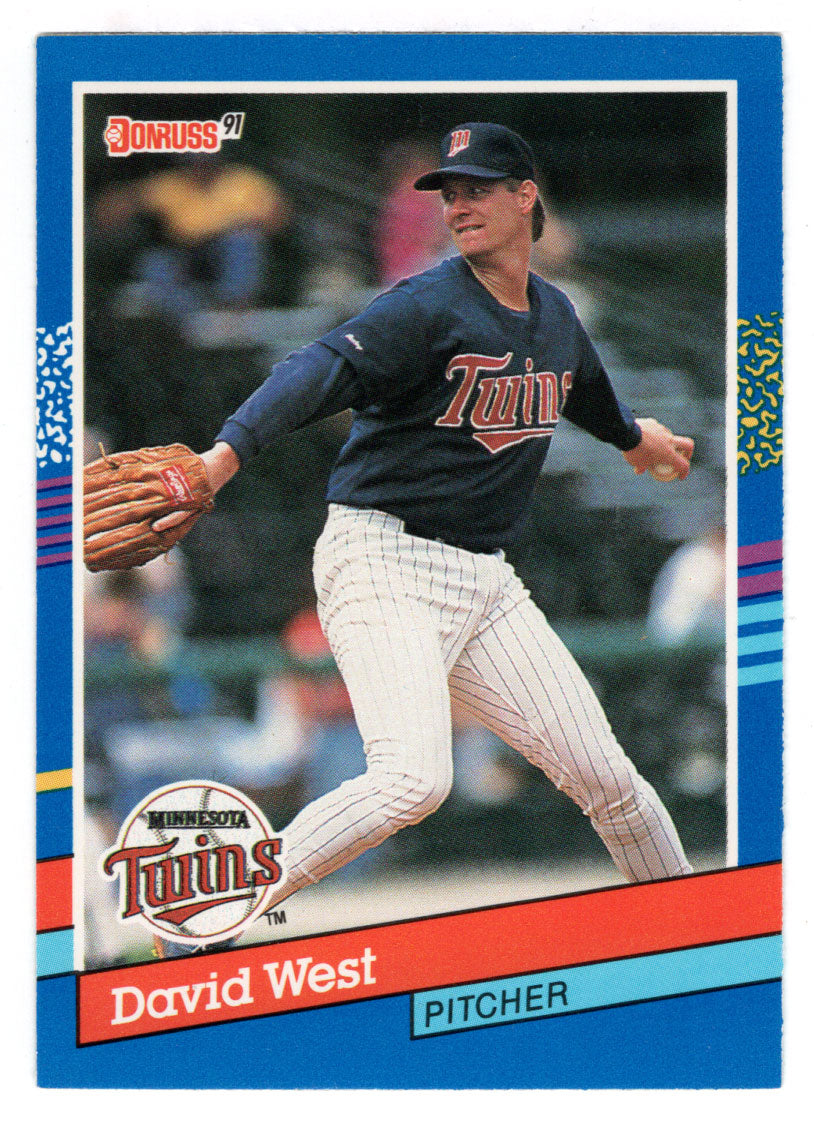 David West - Minnesota Twins (MLB Baseball Card) 1991 Donruss # 264 Mint