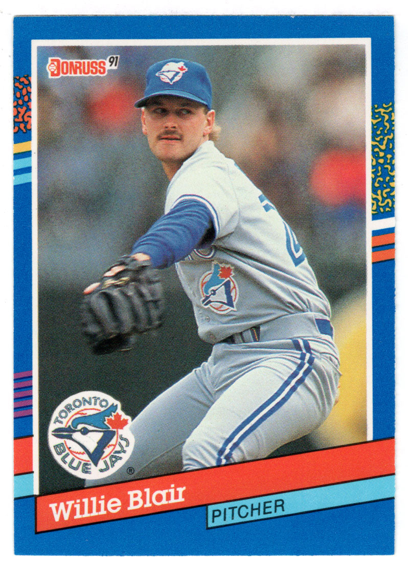 Willie Blair - Toronto Blue Jays (MLB Baseball Card) 1991 Donruss # 267 Mint