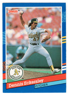 Dennis Eckersley - Oakland Athletics (MLB Baseball Card) 1991 Donruss # 270 Mint