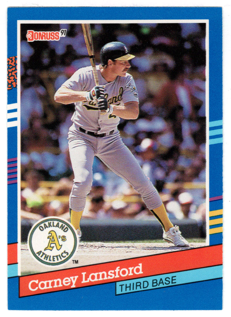 Carney Lansford - Oakland Athletics (MLB Baseball Card) 1991 Donruss # 273 Mint