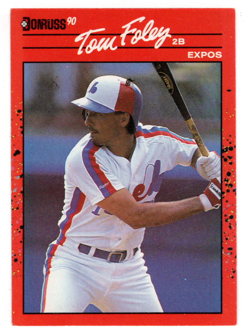 Tom Foley - Montreal Expos (MLB Baseball Card) 1990 Donruss # 274 Mint