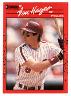 Von Hayes - Philadelphia Phillies (MLB Baseball Card) 1990 Donruss # 278 Mint