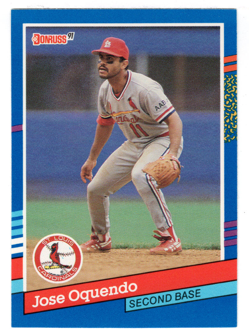 Jose Oquendo - St. Louis Cardinals (MLB Baseball Card) 1991 Donruss # 281 Mint