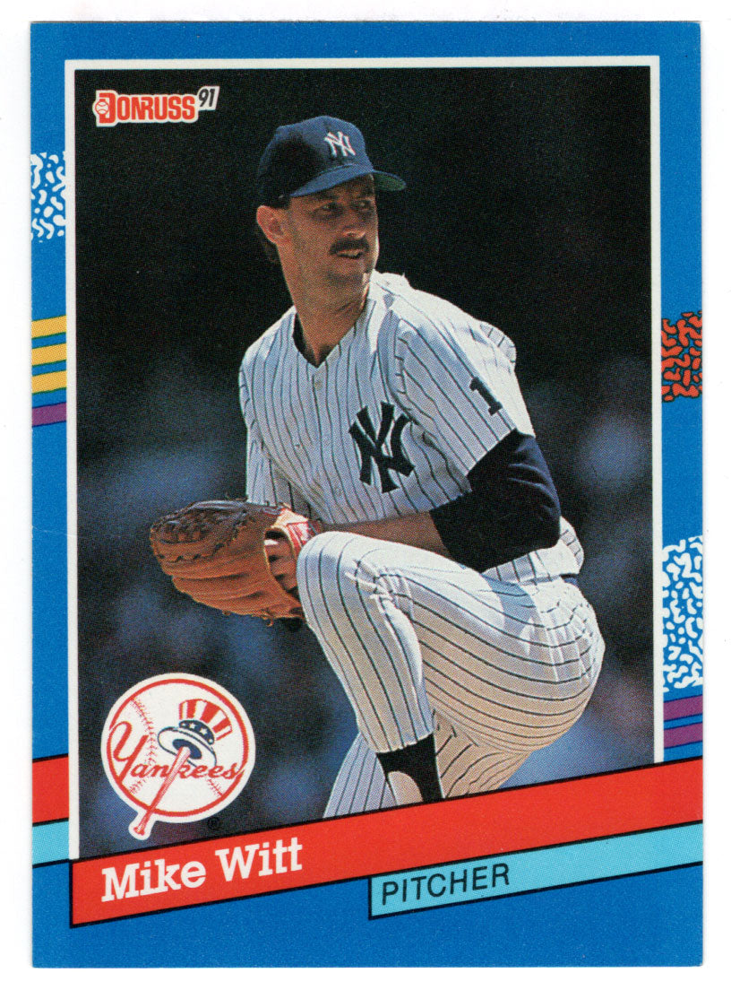 Mike Witt - New York Yankees (MLB Baseball Card) 1991 Donruss # 282 Mint