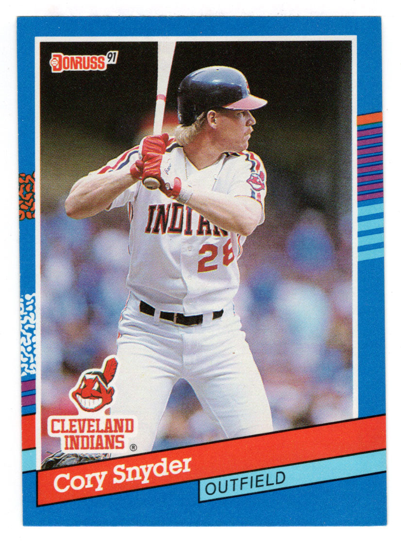 Cory Snyder - Cleveland Indians (MLB Baseball Card) 1991 Donruss # 288 Mint