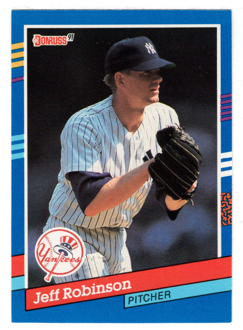 Jeff D. Robinson - New York Yankees (MLB Baseball Card) 1991 Donruss # 291 Mint