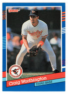 Craig Worthington - Baltimore Orioles (MLB Baseball Card) 1991 Donruss # 293 Mint