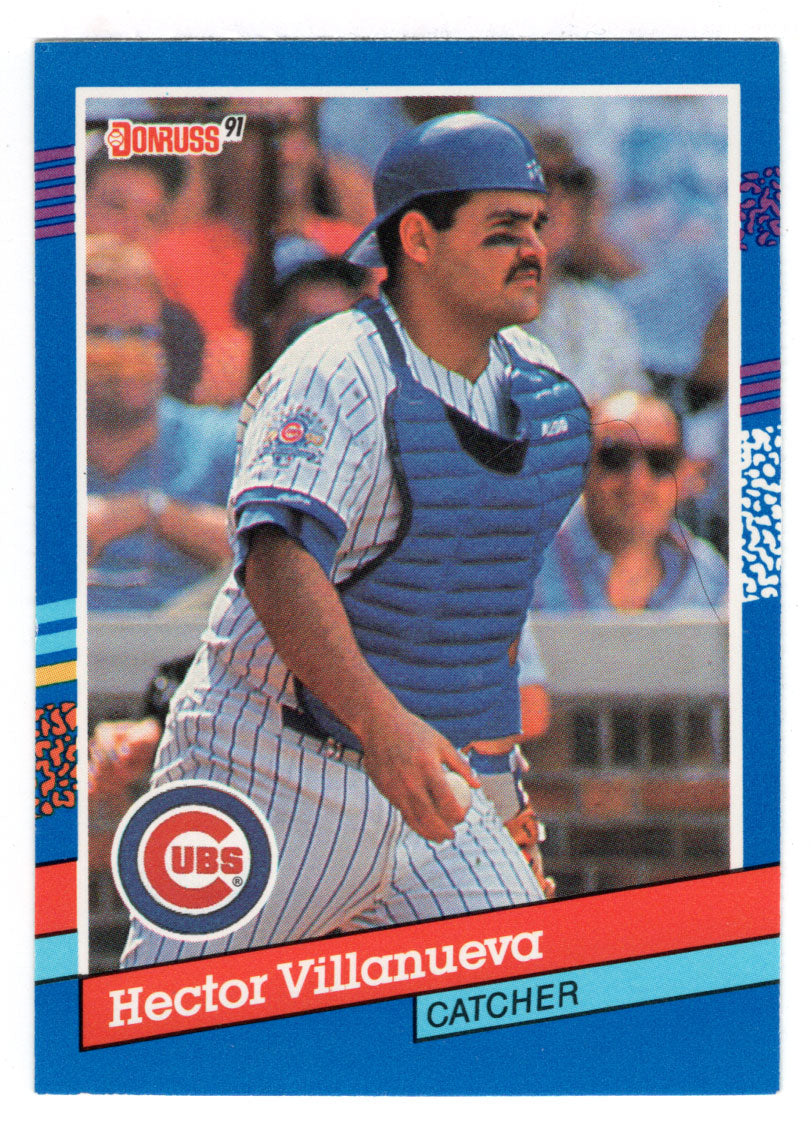 Hector Villanueva - Chicago Cubs (MLB Baseball Card) 1991 Donruss # 296 Mint