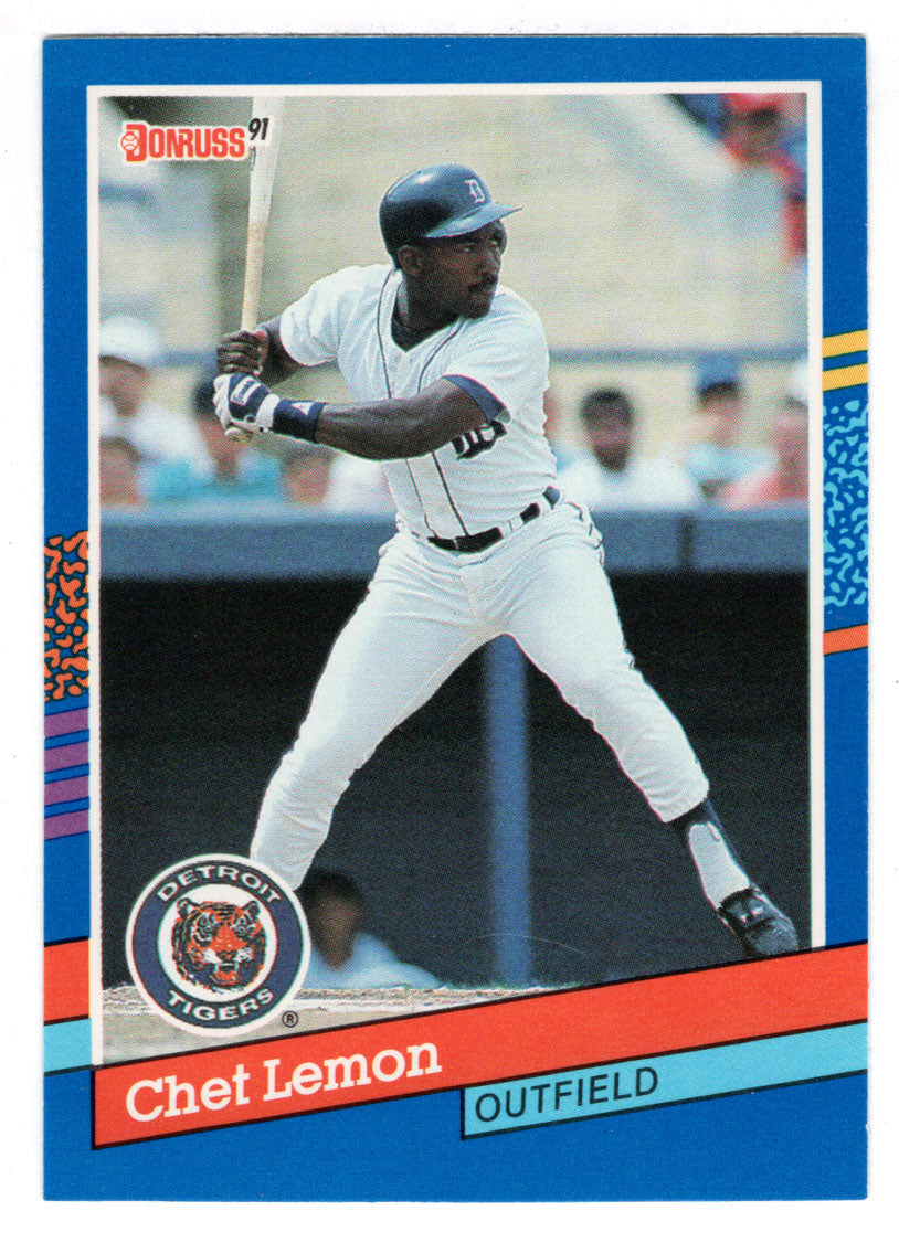 Chet Lemon - Detroit Tigers (MLB Baseball Card) 1991 Donruss # 301 Mint