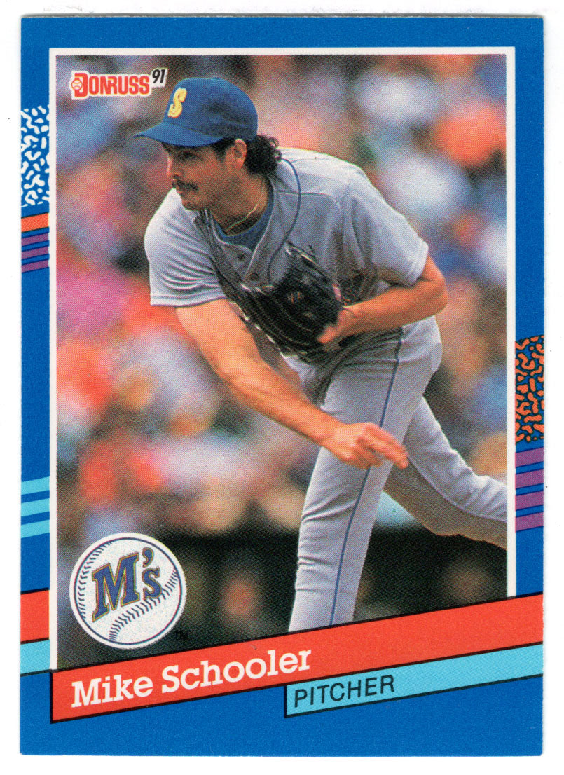 Mike Schooler - Seattle Mariners (MLB Baseball Card) 1991 Donruss # 302 Mint