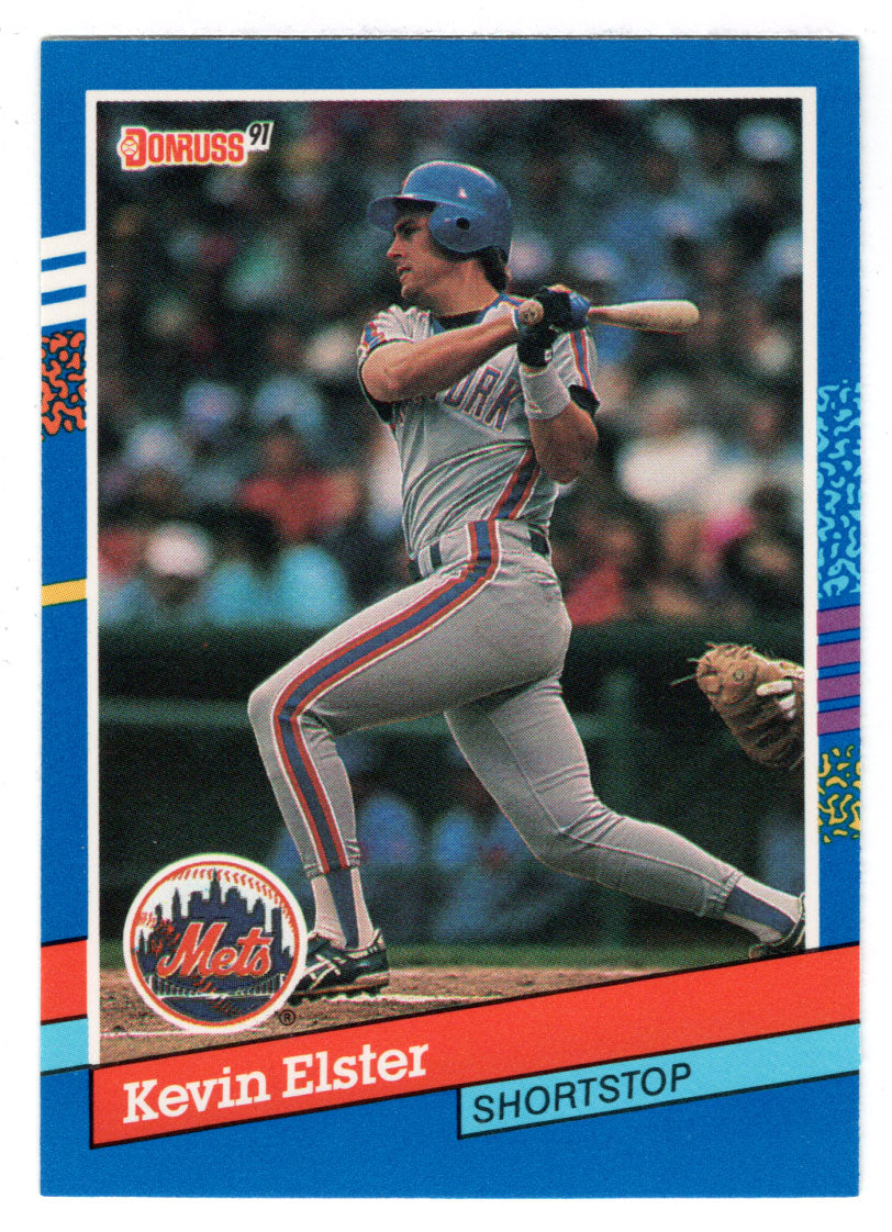 Kevin Elster - New York Mets (MLB Baseball Card) 1991 Donruss # 304 Mint