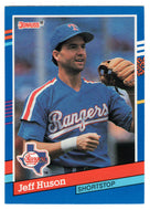 Jeff Huson - Texas Rangers (MLB Baseball Card) 1991 Donruss # 305 Mint