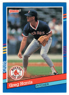 Greg A. Harris - Boston Red Sox (MLB Baseball Card) 1991 Donruss # 306 Mint
