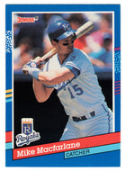 Mike MacFarlane - Kansas City Royals (MLB Baseball Card) 1991 Donruss # 313 Mint