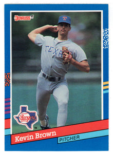 Kevin Brown - Texas Rangers (MLB Baseball Card) 1991 Donruss # 314 Mint