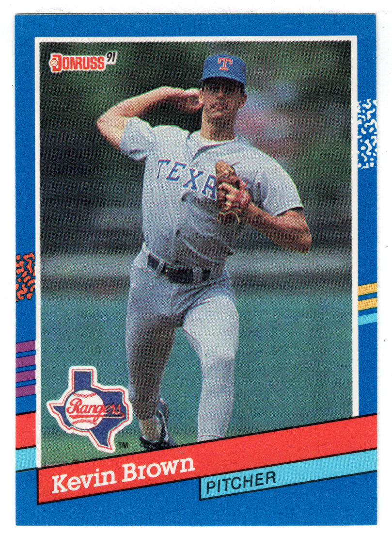Kevin Brown - Texas Rangers (MLB Baseball Card) 1991 Donruss # 314 Mint