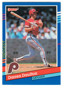 Darren Daulton - Philadelphia Phillies (MLB Baseball Card) 1991 Donruss # 316 Mint