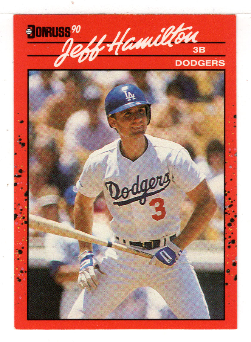 Jeff Hamilton - Los Angeles Dodgers (MLB Baseball Card) 1990 Donruss # 321 Mint