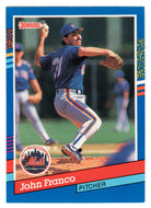 John Franco - New York Mets (MLB Baseball Card) 1991 Donruss # 322 Mint
