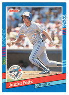 Junior Felix - Toronto Blue Jays (MLB Baseball Card) 1991 Donruss # 323 Mint