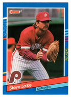 Steve Lake - Philadelphia Phillies (MLB Baseball Card) 1991 Donruss # 334 Mint