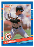 Bob Melvin - Baltimore Orioles (MLB Baseball Card) 1991 Donruss # 335 Mint