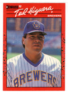 Teddy Higuera - Milwaukee Brewers (MLB Baseball Card) 1990 Donruss # 339 Mint