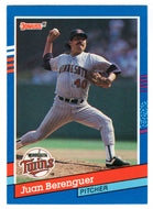 Juan Berenguer - Minnesota Twins (MLB Baseball Card) 1991 Donruss # 340 Mint